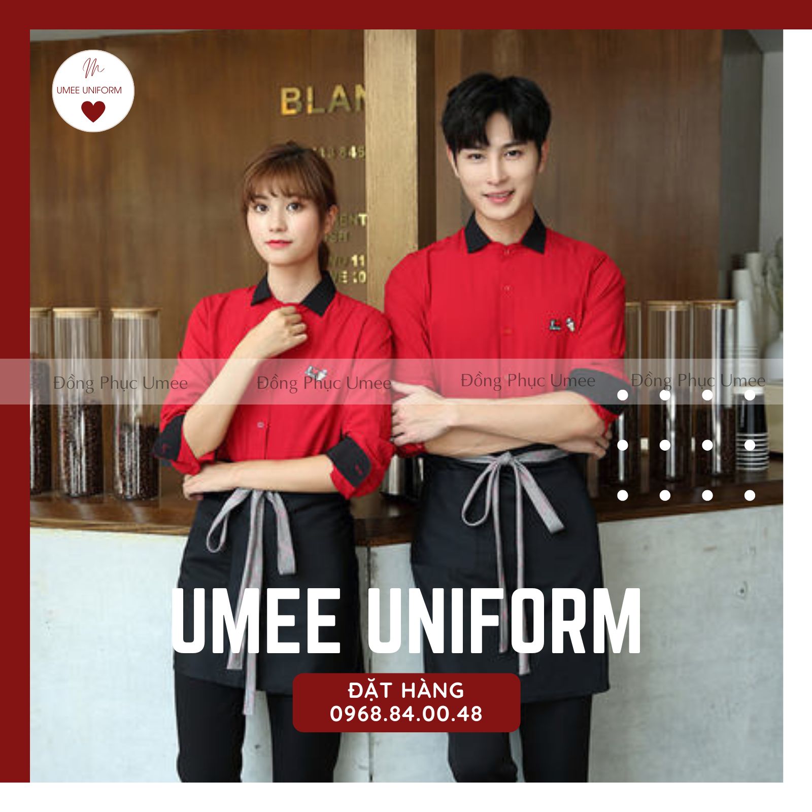 Đồng phục Coffee mẫu 04