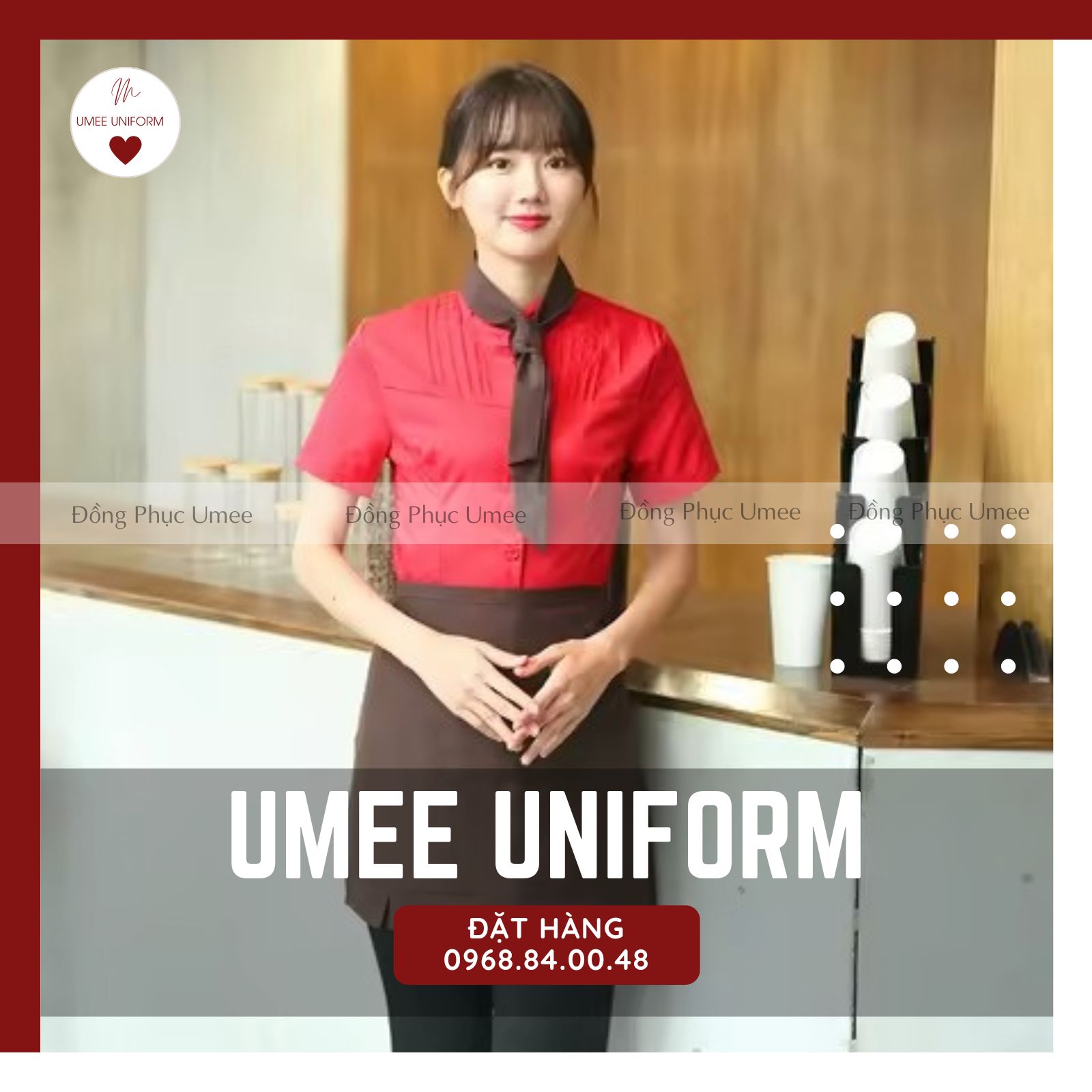 Đồng phục Coffee mẫu 04