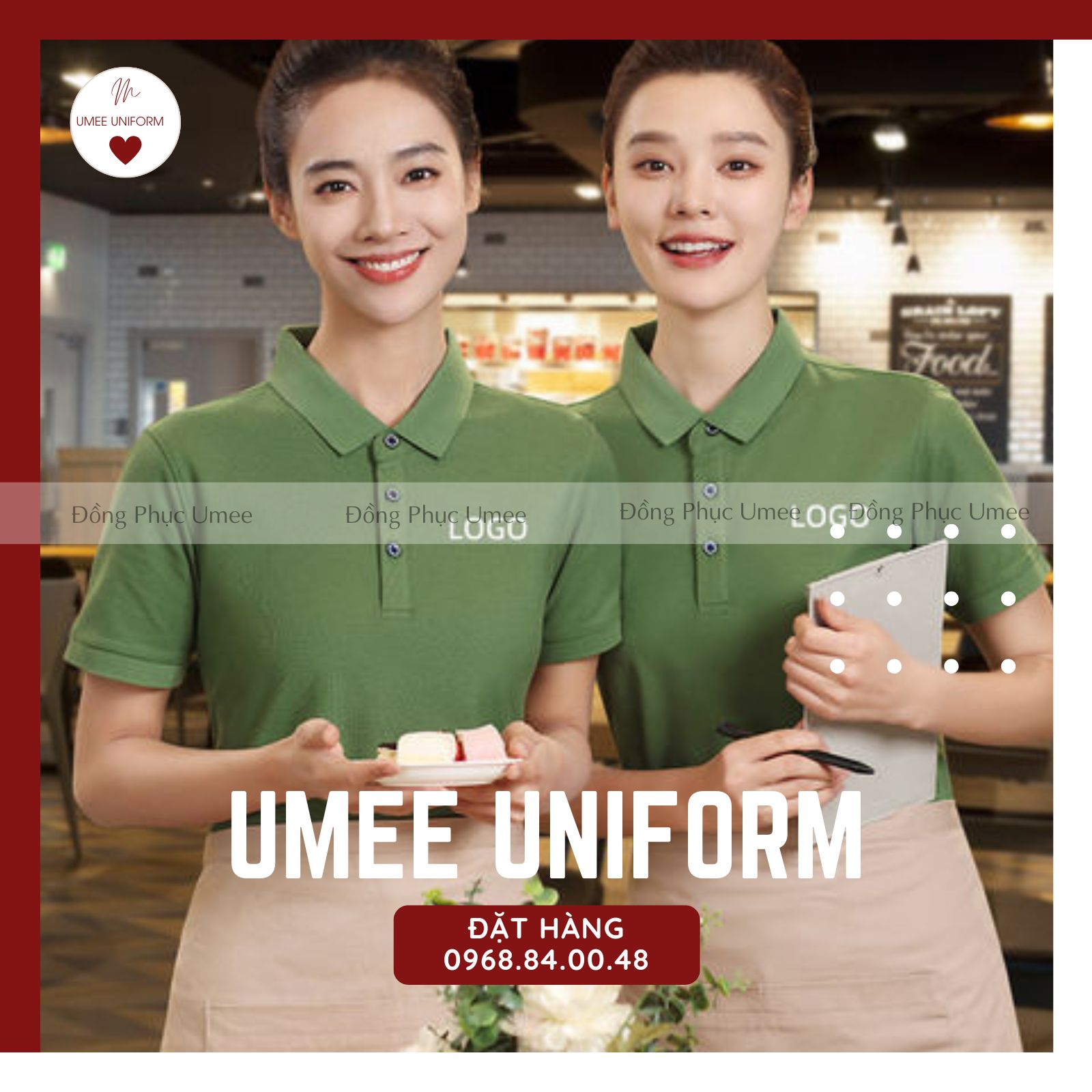 Đồng phục coffee áo thun polo