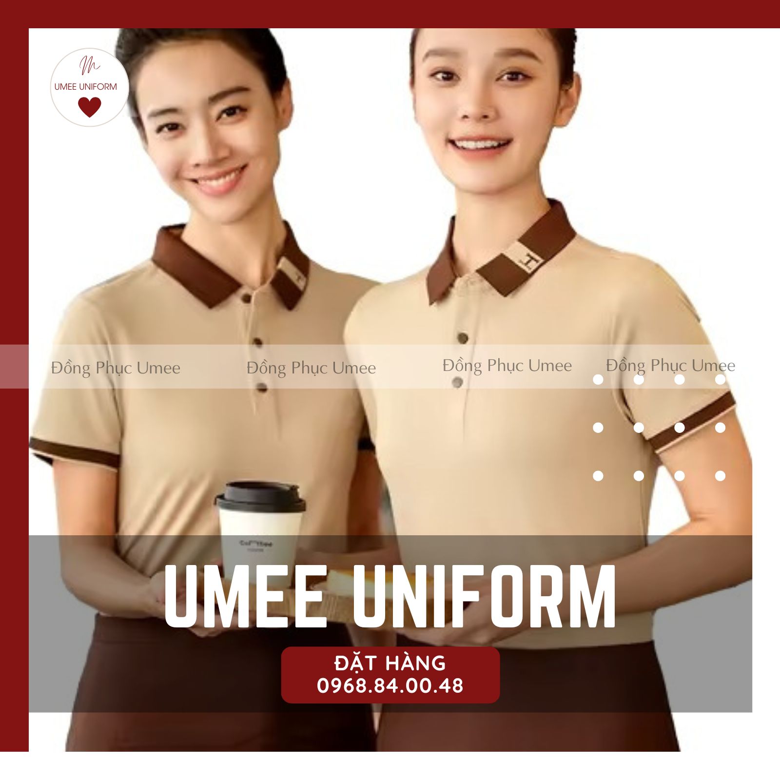 Đồng phục coffee áo thun polo