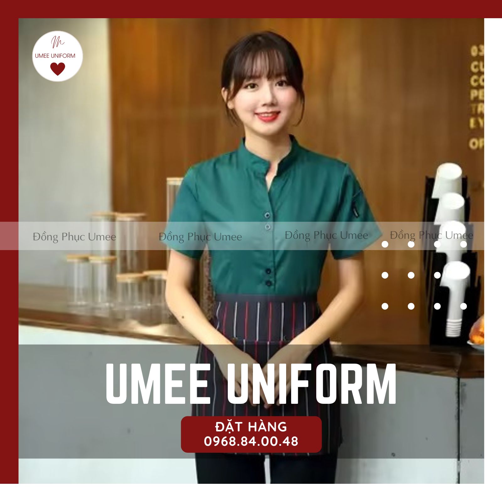 Đồng phục Coffee mẫu 04