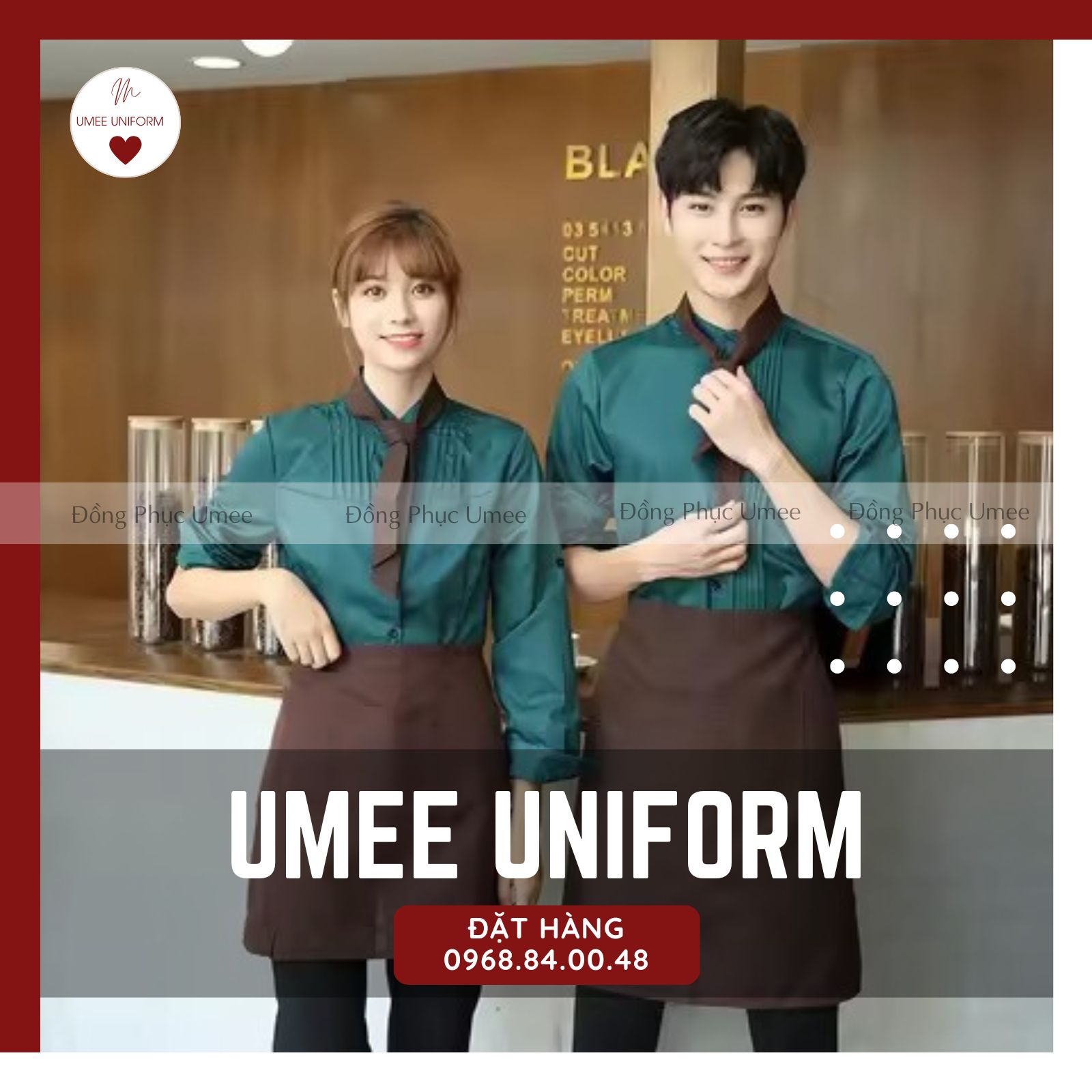 Đồng phục Coffee mẫu 04