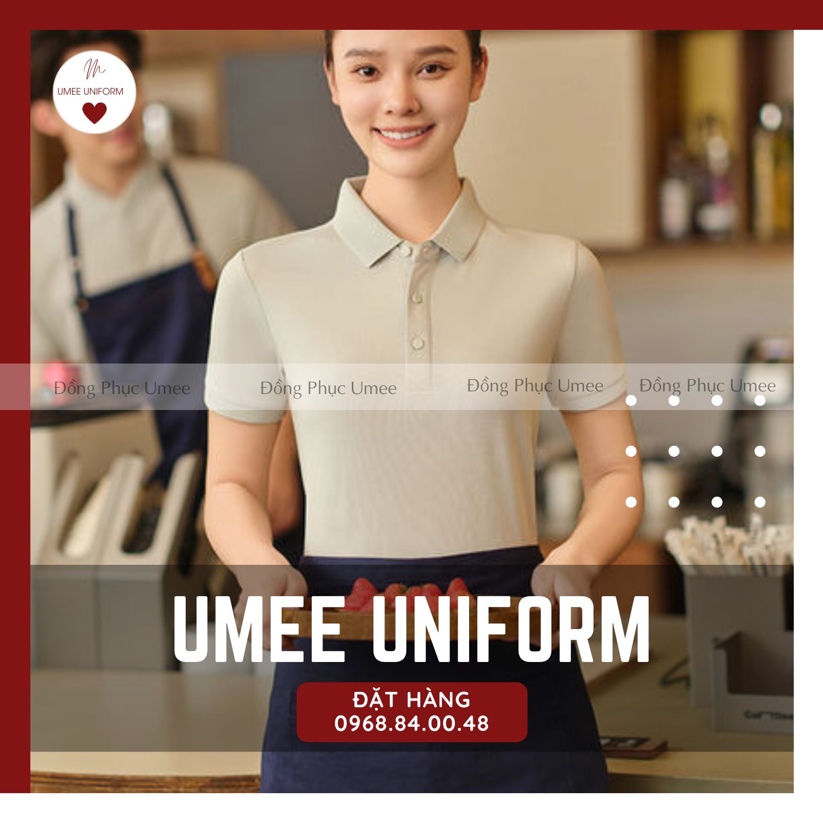 Đồng phục Coffee mẫu 04