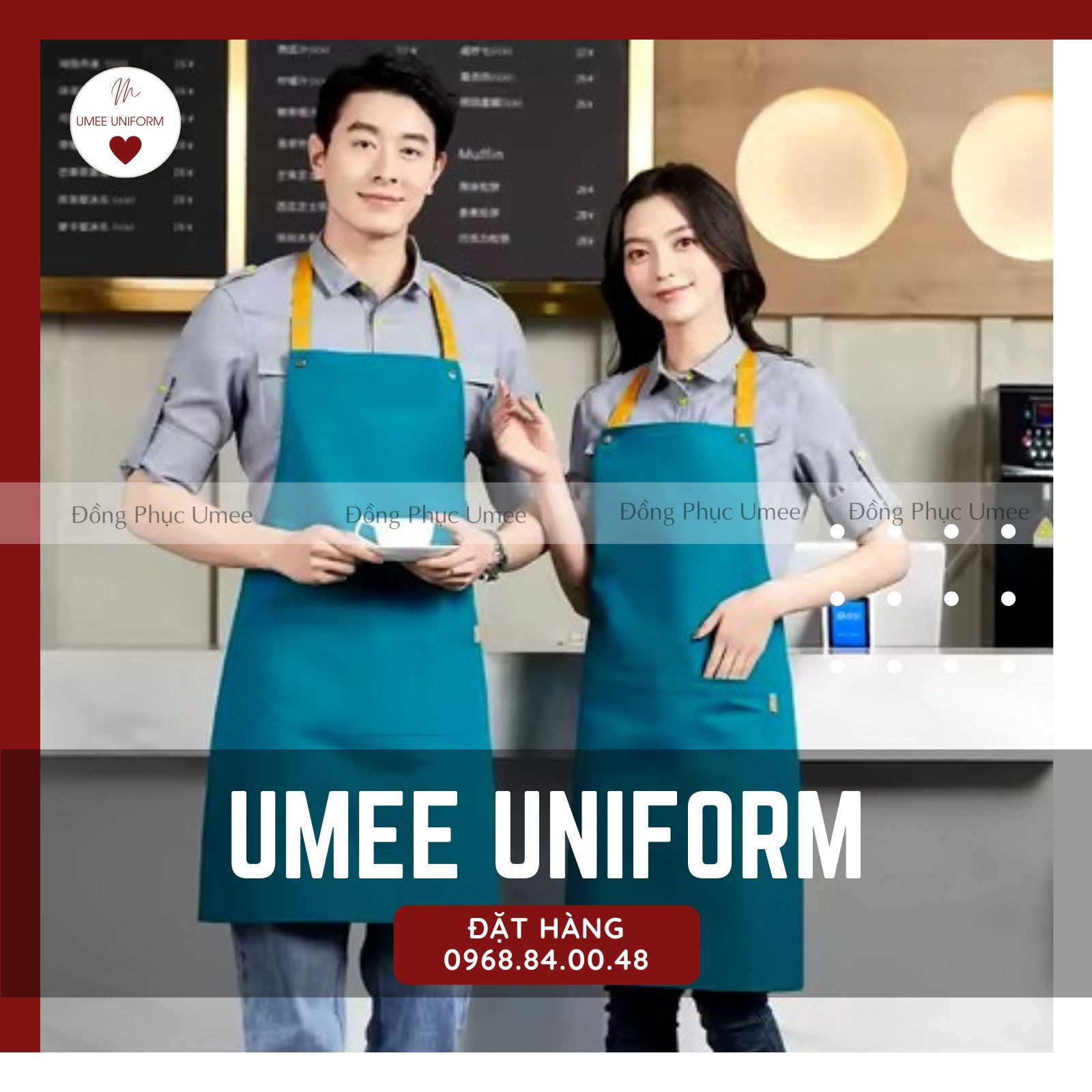 Đồng phục Coffee mẫu 04