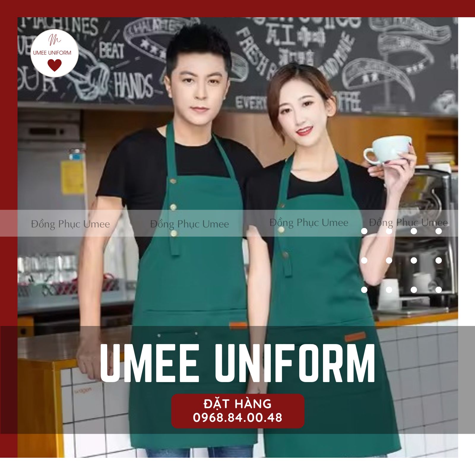 Đồng phục Coffee mẫu 04