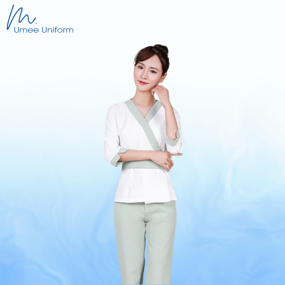 Đồng phục kĩ thuật viên Spa mẫu 01