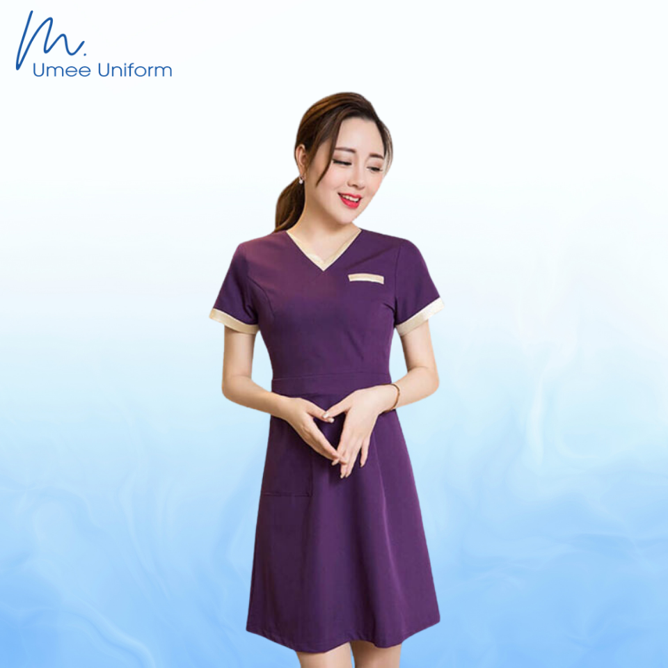 Đồng phục kĩ thuật viên Spa mẫu 02