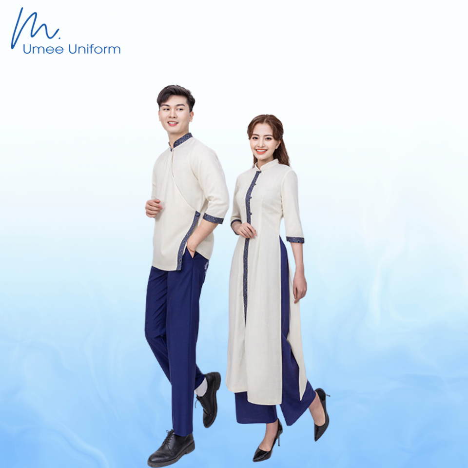 Đồng phục lễ tân khách sạn mẫu 01