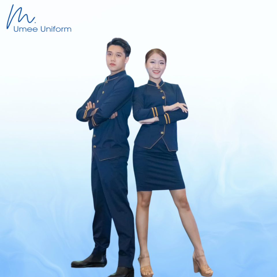 Đồng phục lễ tân khách sạn mẫu 05