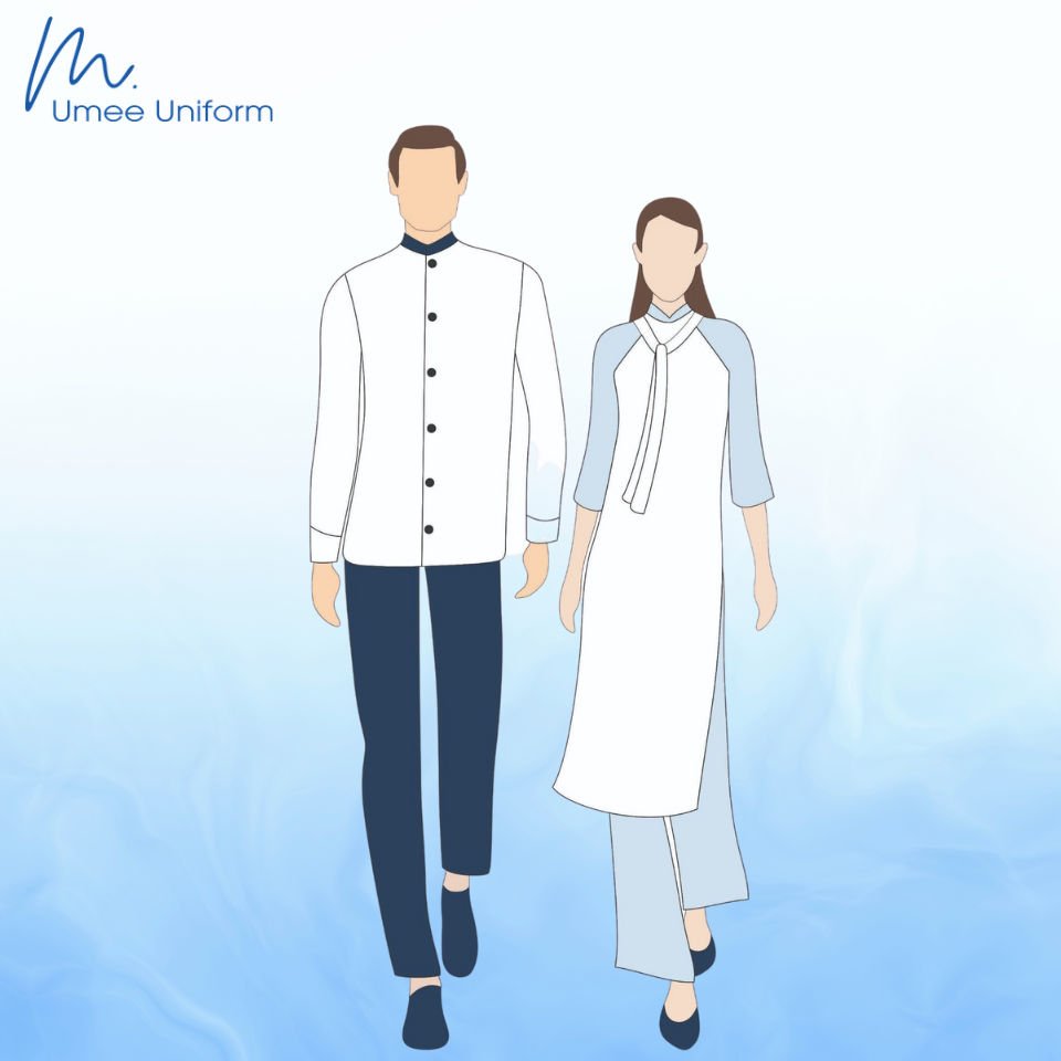 Đồng phục lễ tân khách sạn mẫu 06