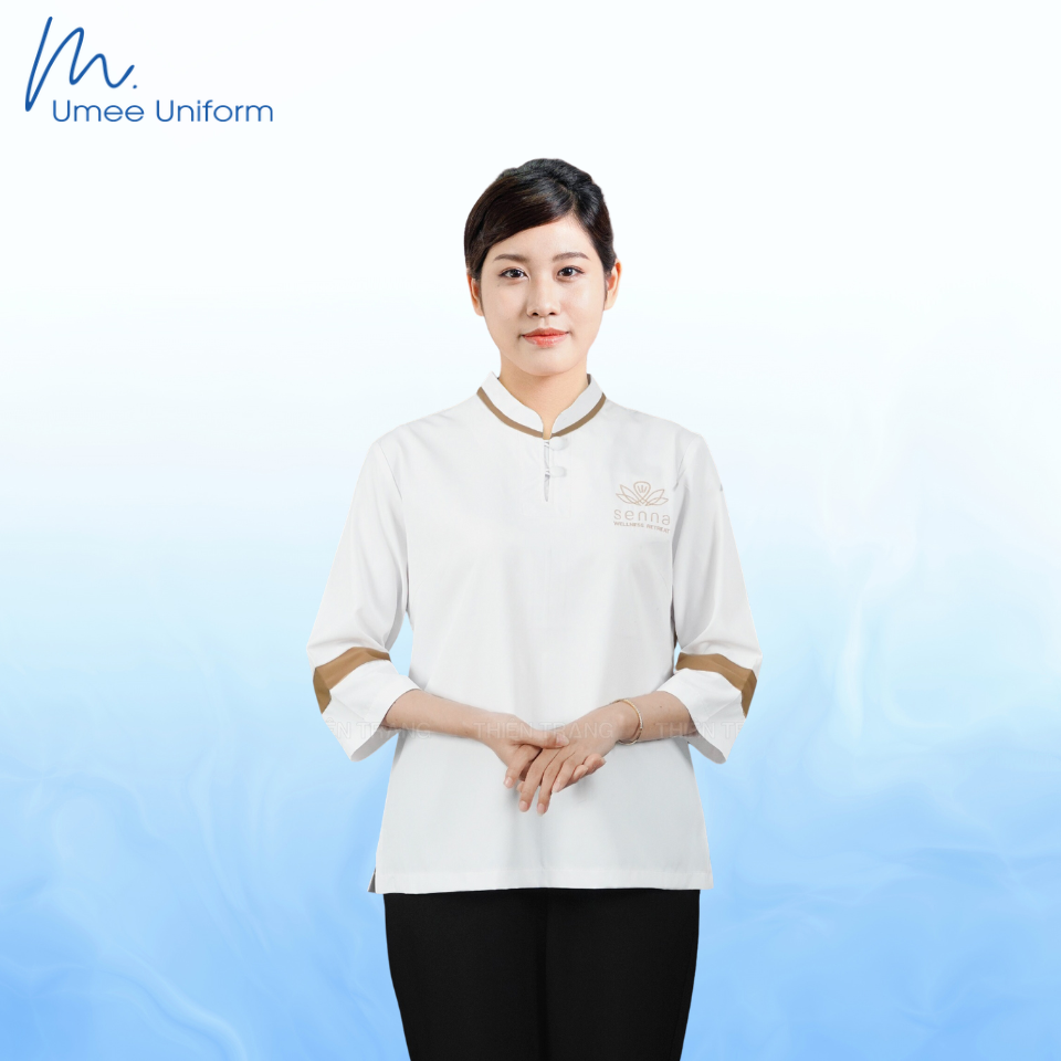 Đồng phục nhân viên Buồng phòng khách sạn mẫu 03