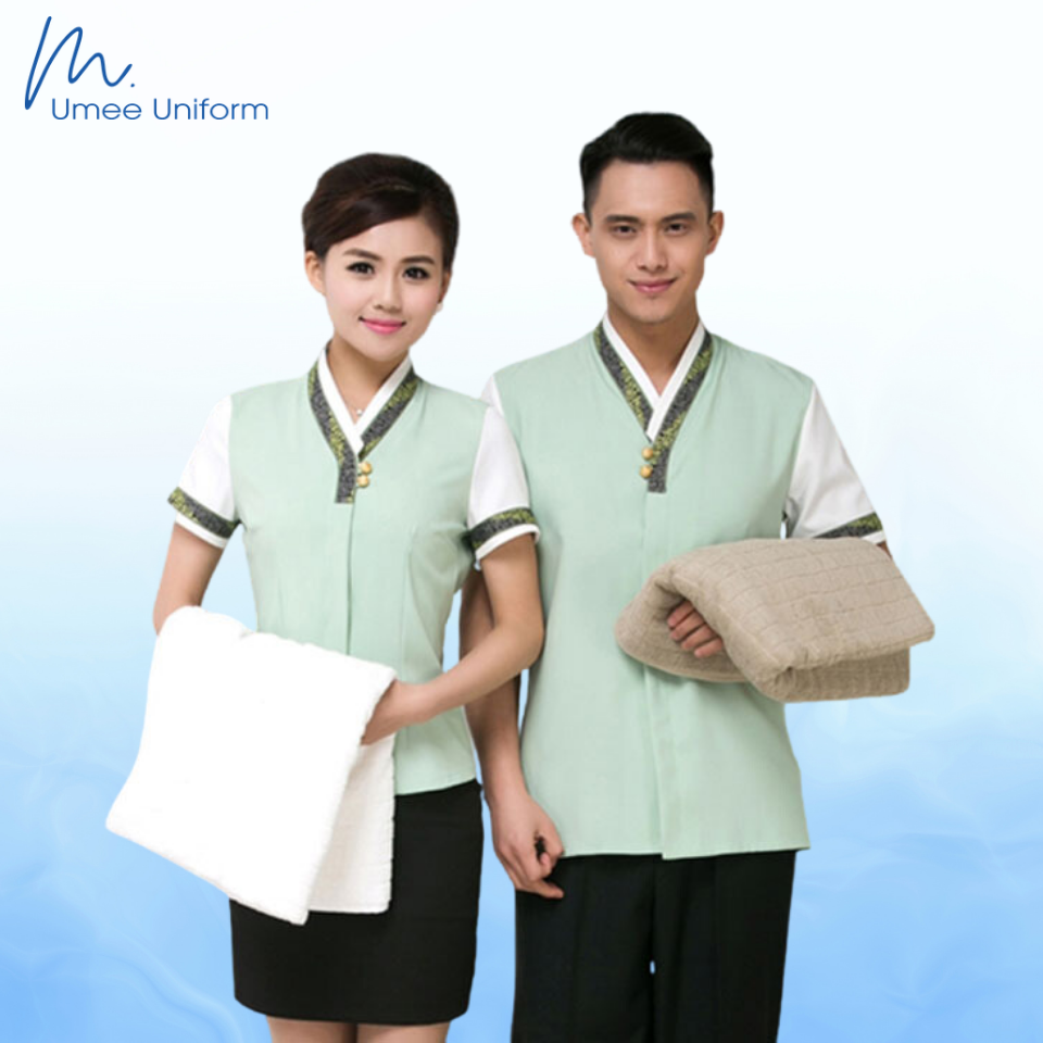 Đồng phục nhân viên Buồng phòng khách sạn mẫu 04