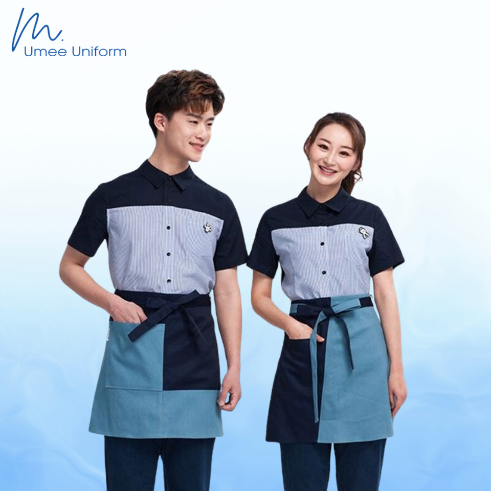 Đồng phục Nhà hàng nhân viên phục vụ mẫu 02