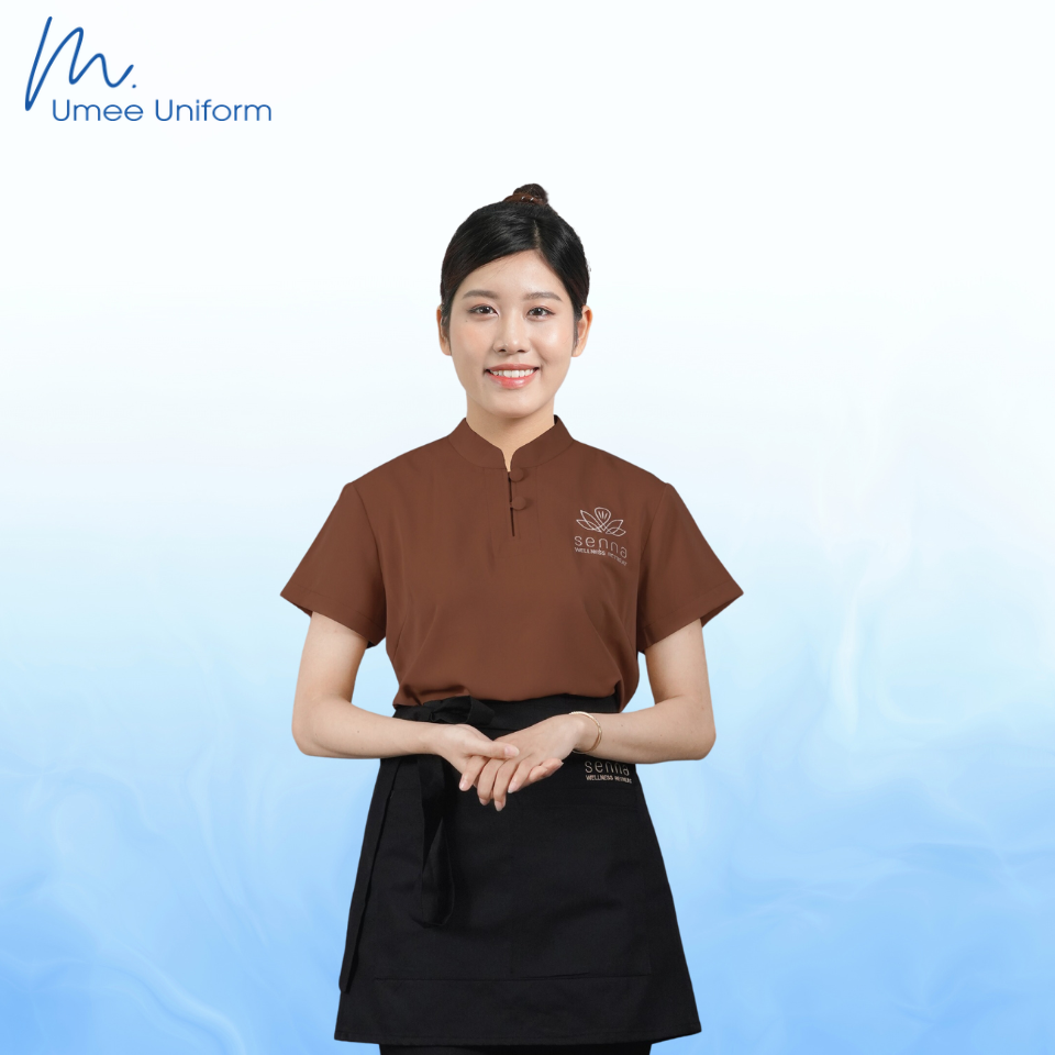Đồng phục Nhà hàng nhân viên phục vụ mẫu 03