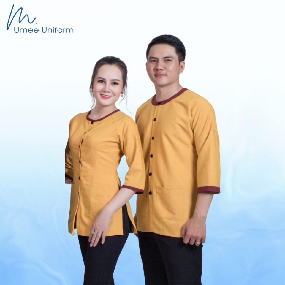 Đồng phục Nhà hàng nhân viên phục vụ mẫu 05