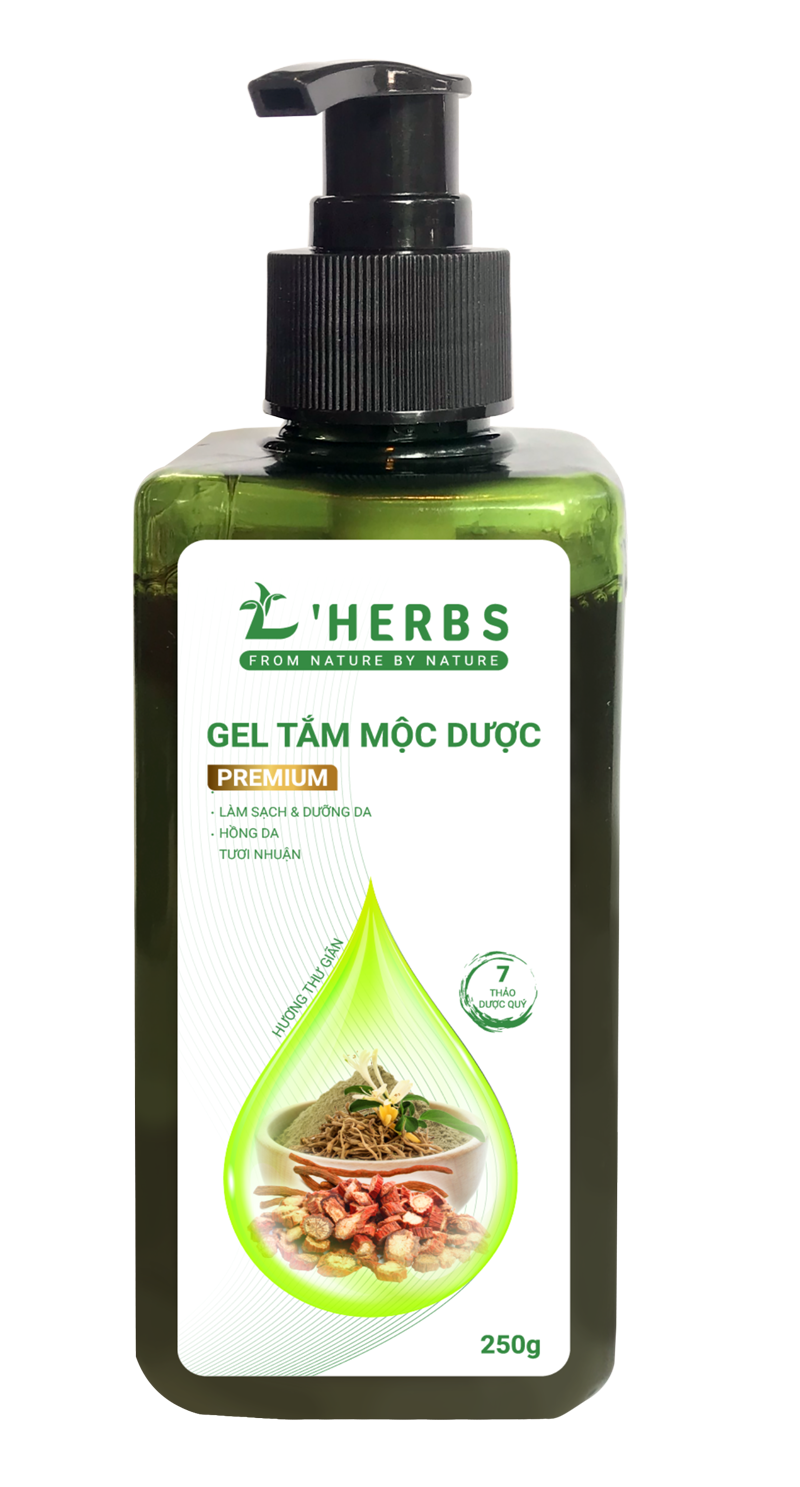 Gel tắm Mộc dược Premium - Hương Thư giãn 250g