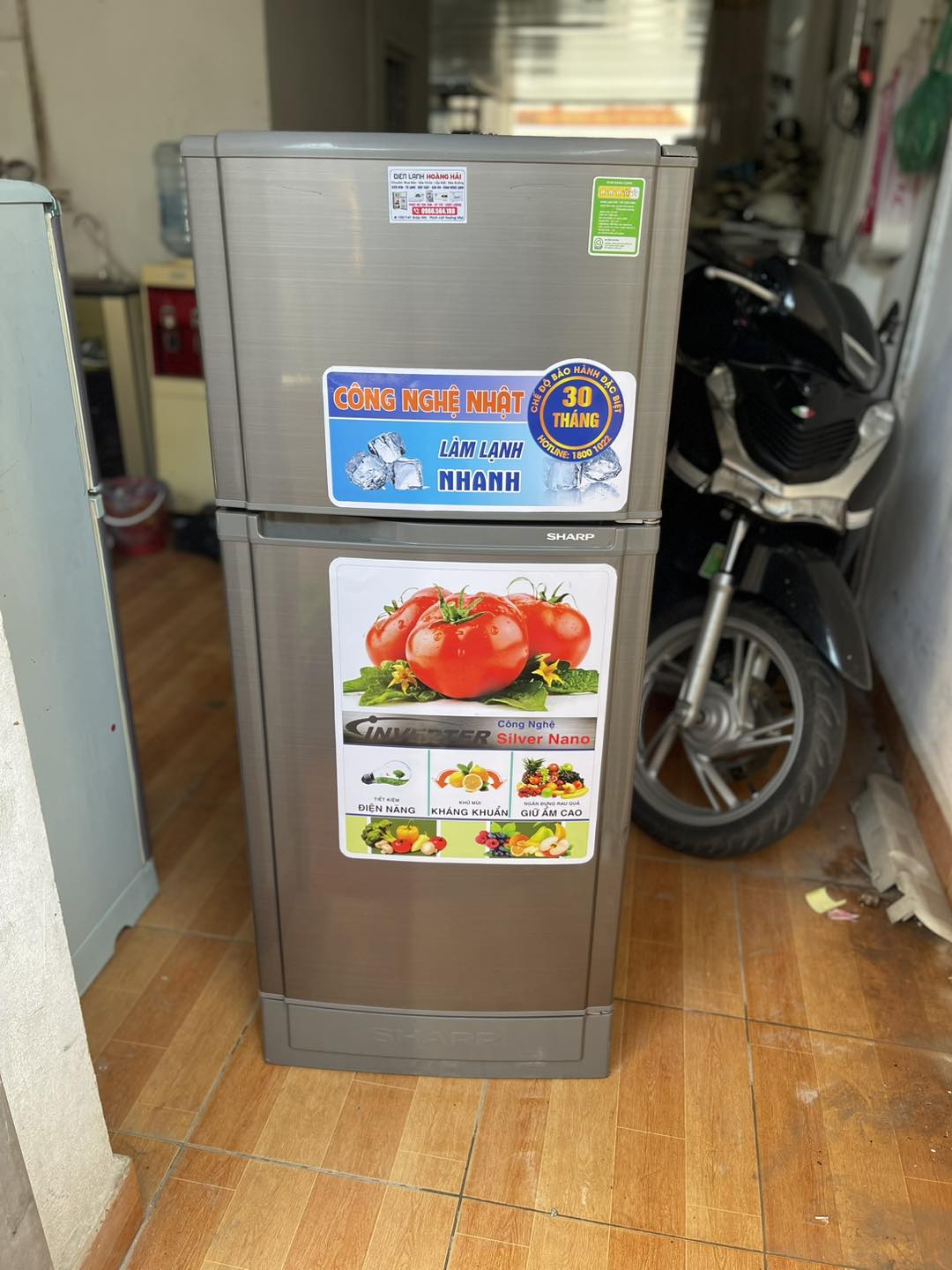 TỦ LẠNH SHARP 178L