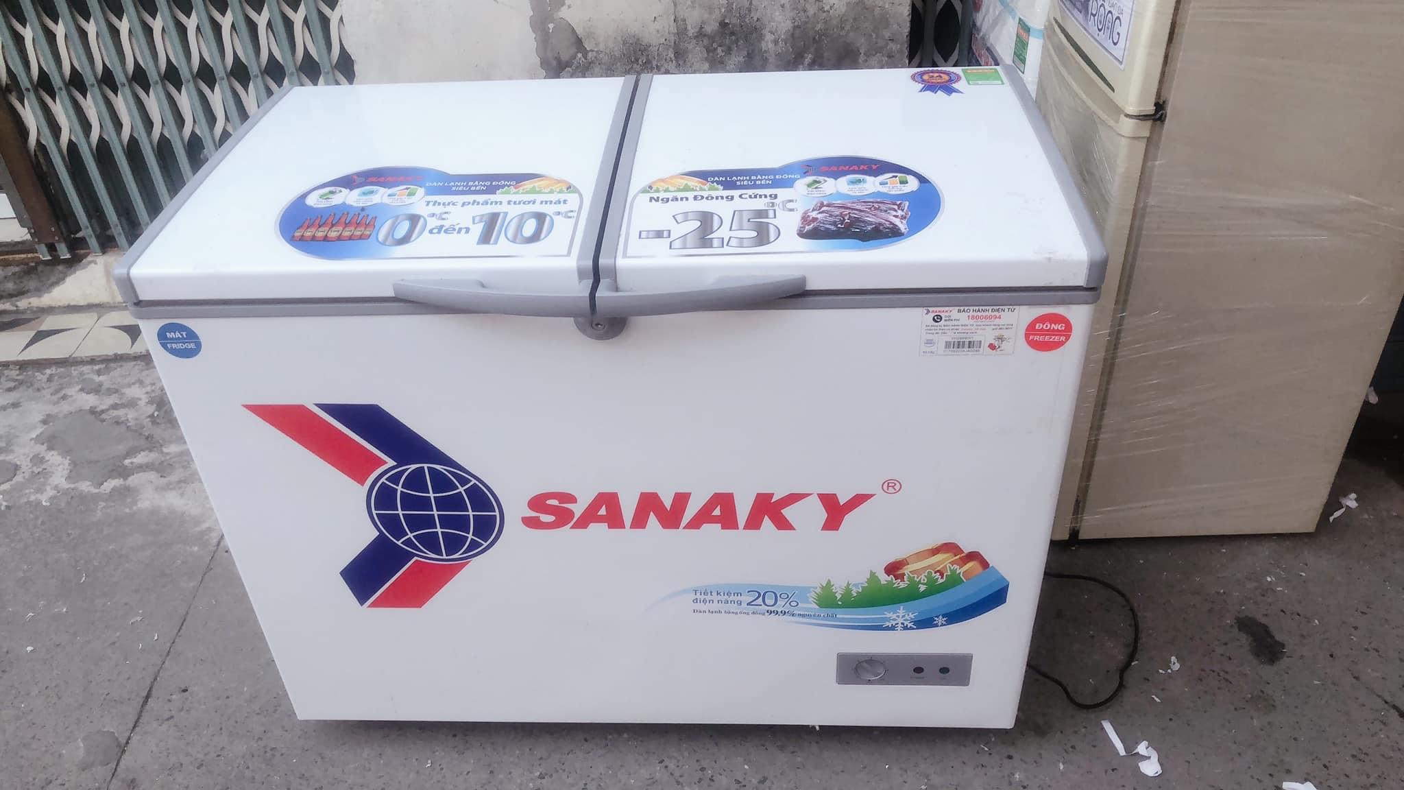 TỦ ĐÔNG SANAKY 400L NEW 90%