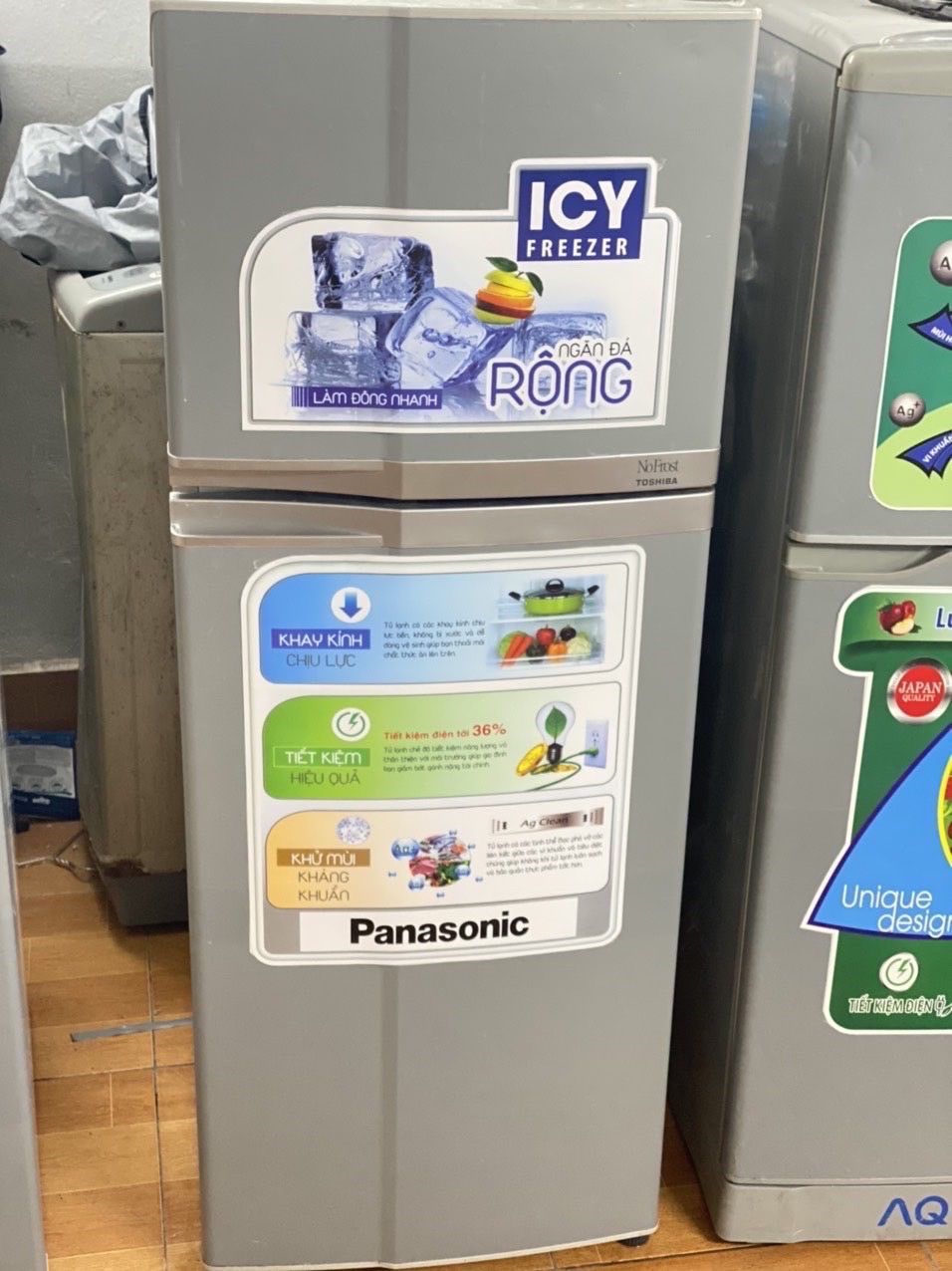 TỦ LẠNH PANASONIC 150L 85%