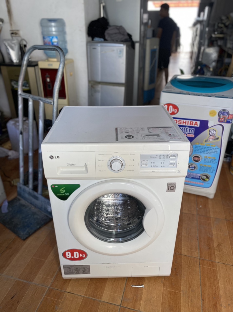 MÁY GIẶT LG LỒNG NGANG 9KG inverter