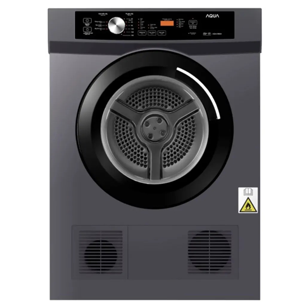 Máy sấy thông hơi Aqua 8 kg AQH-V800H SS