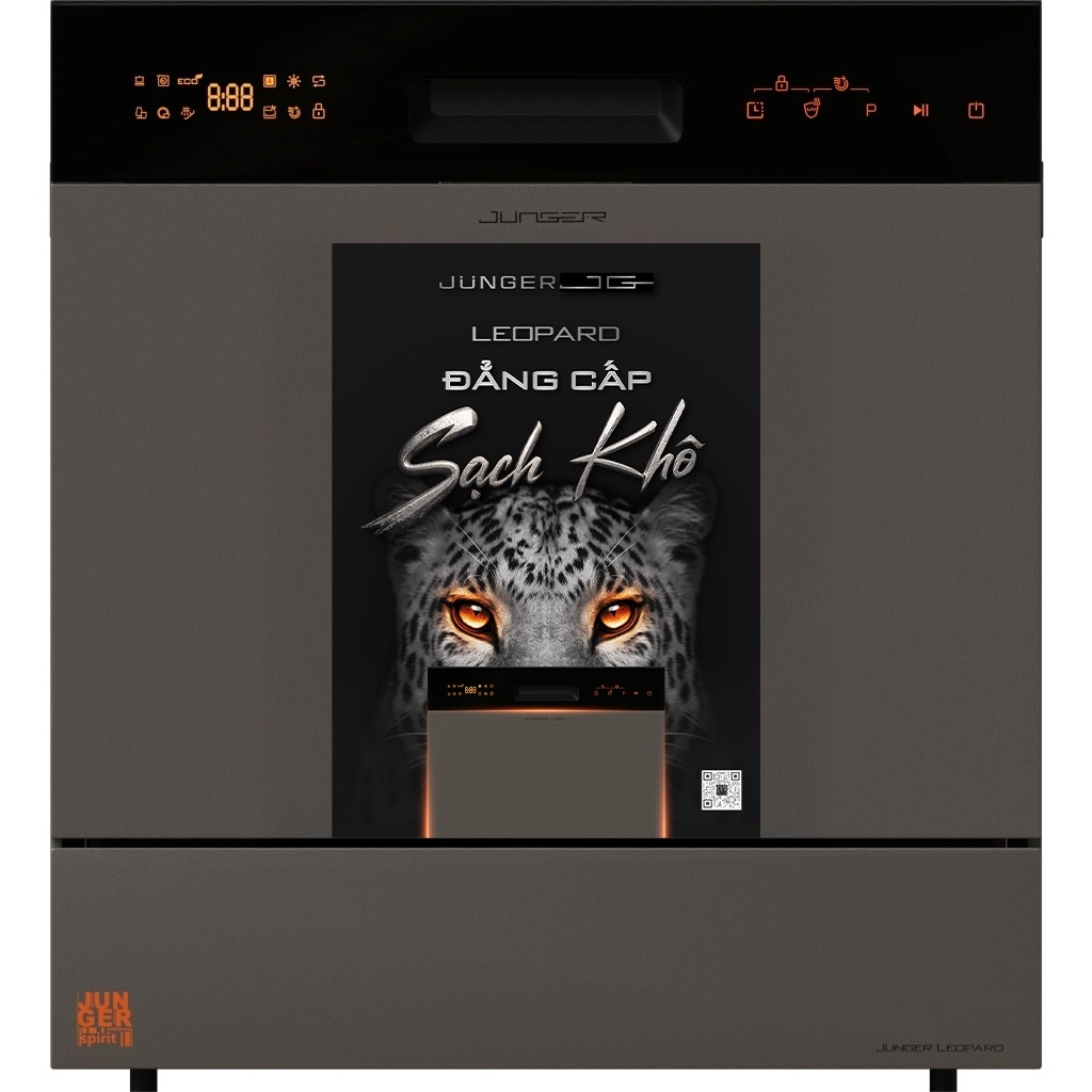 Máy rửa bát độc lập Junger Leopard DWJ-136-VG