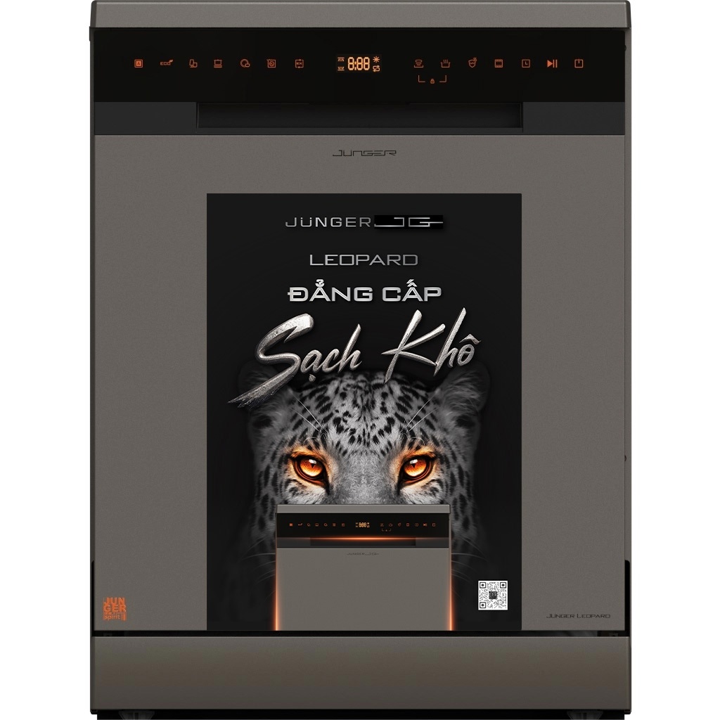 Máy rửa bát Junger 15 bộ LEOPARD DWJ-163-MS