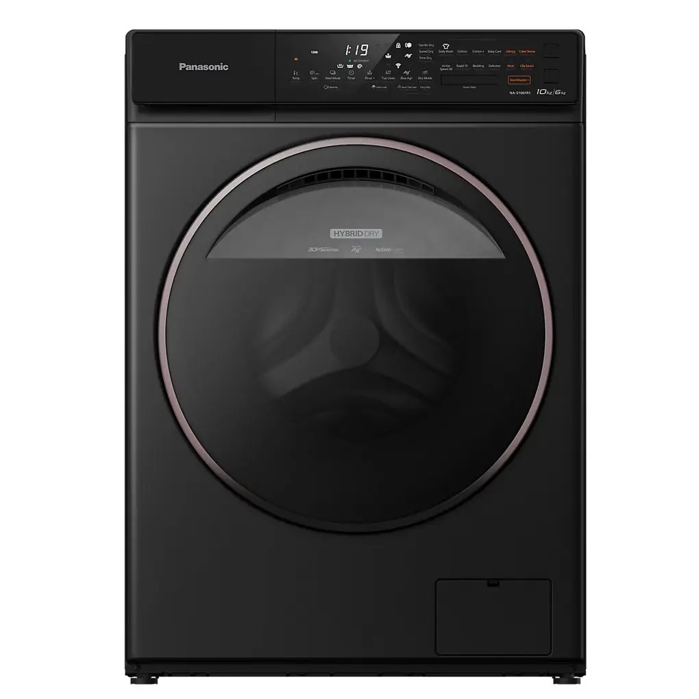 Máy giặt Panasonic Inverter giặt 10 kg - sấy 6 kg NA-S106FR1PV