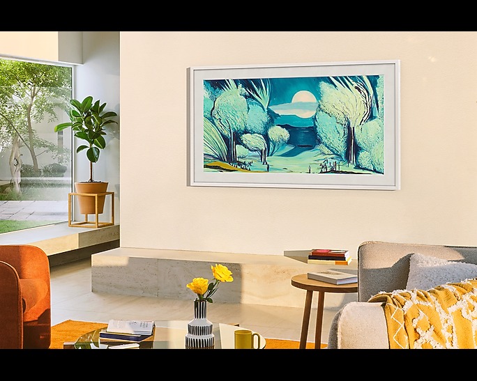 Smart Tivi Samsung khung tranh QLED 4K 55 inch 55LS03F (Mới 2025)