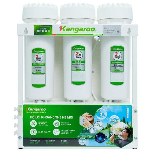 Máy lọc nước Kangaroo Hydrogen KGHP12K - 12 Lõi Mới 2025