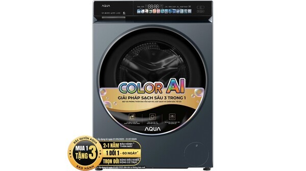 Máy giặt Aqua Inverter 10 kg AW10-BD4377U1L(GN) (Mới 2025)