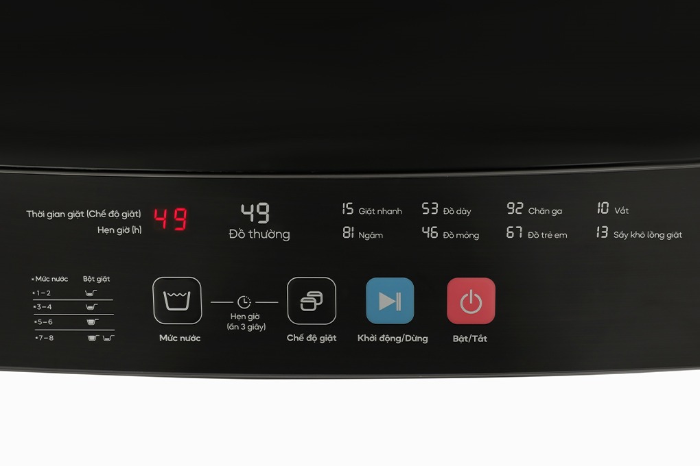 Máy giặt Casper lồng đứng 8 kg WT-8NG2