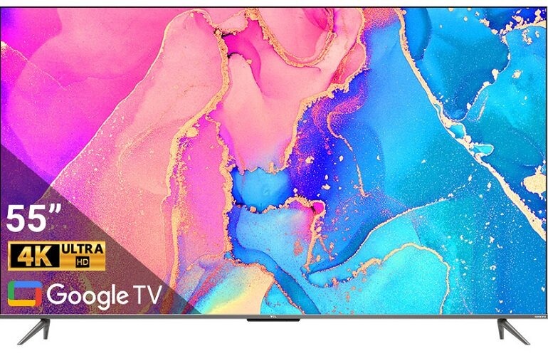 Google Tivi TCL 55P745 4K 55 inch mới 2023