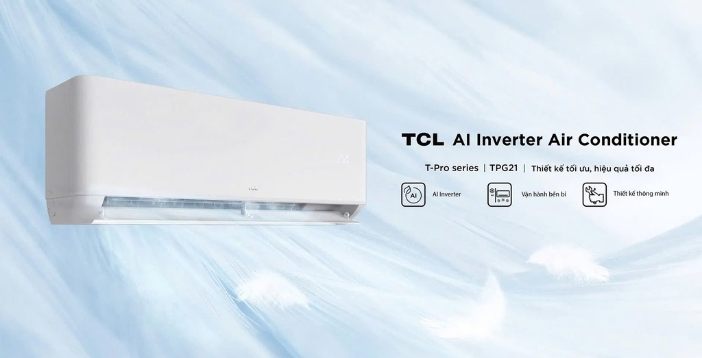 Điều hòa TCL inverter 12000btu 1 chiều TAC-13CSD/TPG21