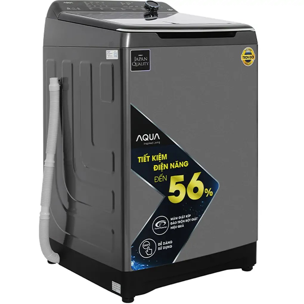 Máy giặt Aqua inverter lồng đứng 14 kg AQW-DR140UHT PS