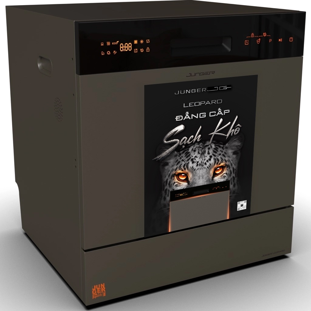 Máy rửa bát độc lập Junger Leopard DWJ-133-MS