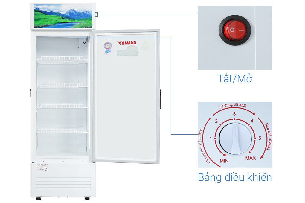 Tủ mát Sanaky 400 lít VH-4089K