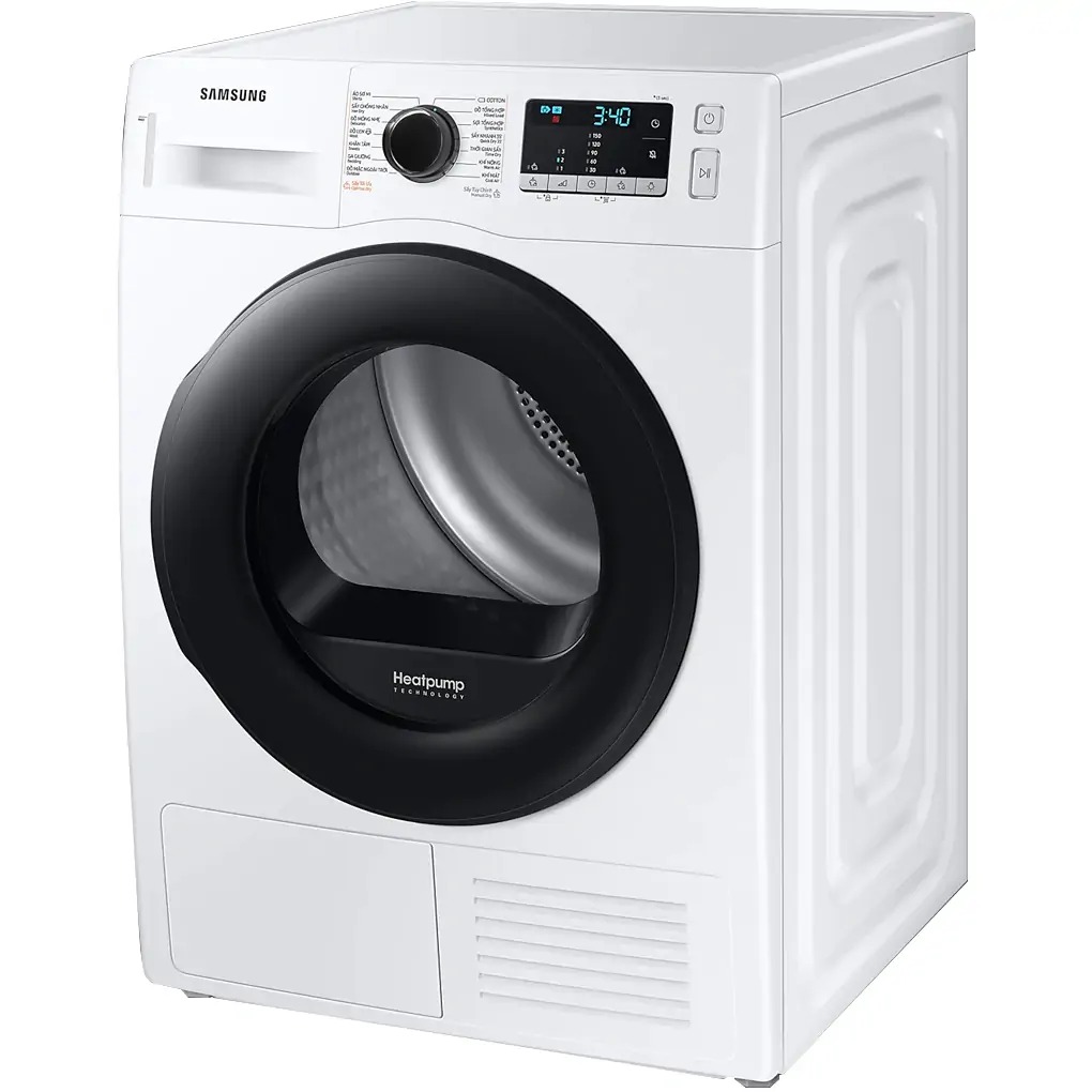 Máy sấy bơm nhiệt Samsung 9 Kg DV90TA240AE/SV