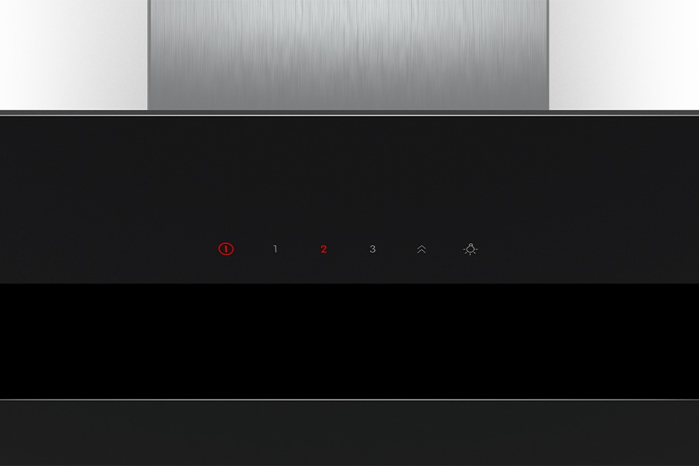 Máy hút mùi Bosch kính vát DWK67CM60B