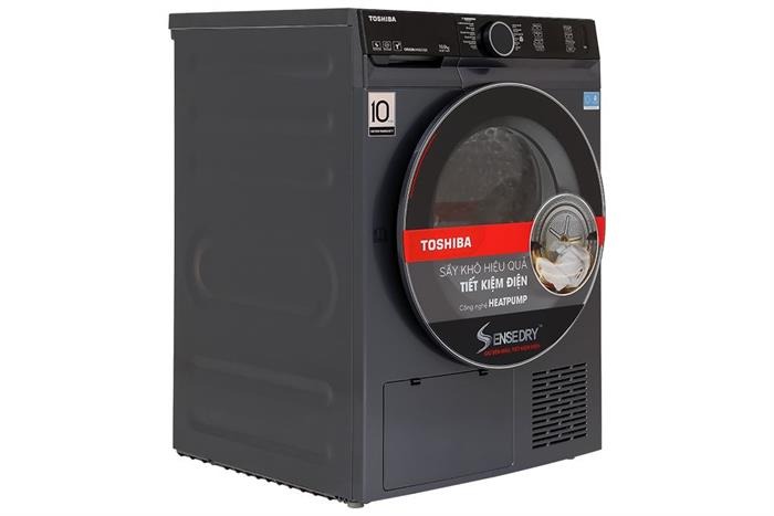 Máy sấy bơm nhiệt Toshiba 10 kg TD-BP110GHV(MG) (Mới 2025)
