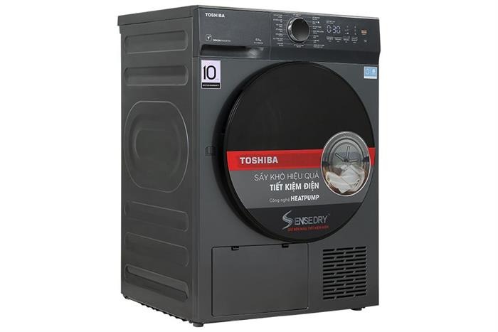 Máy sấy bơm nhiệt Toshiba 8 kg TD-T21B90HWV(MG) mới 2025