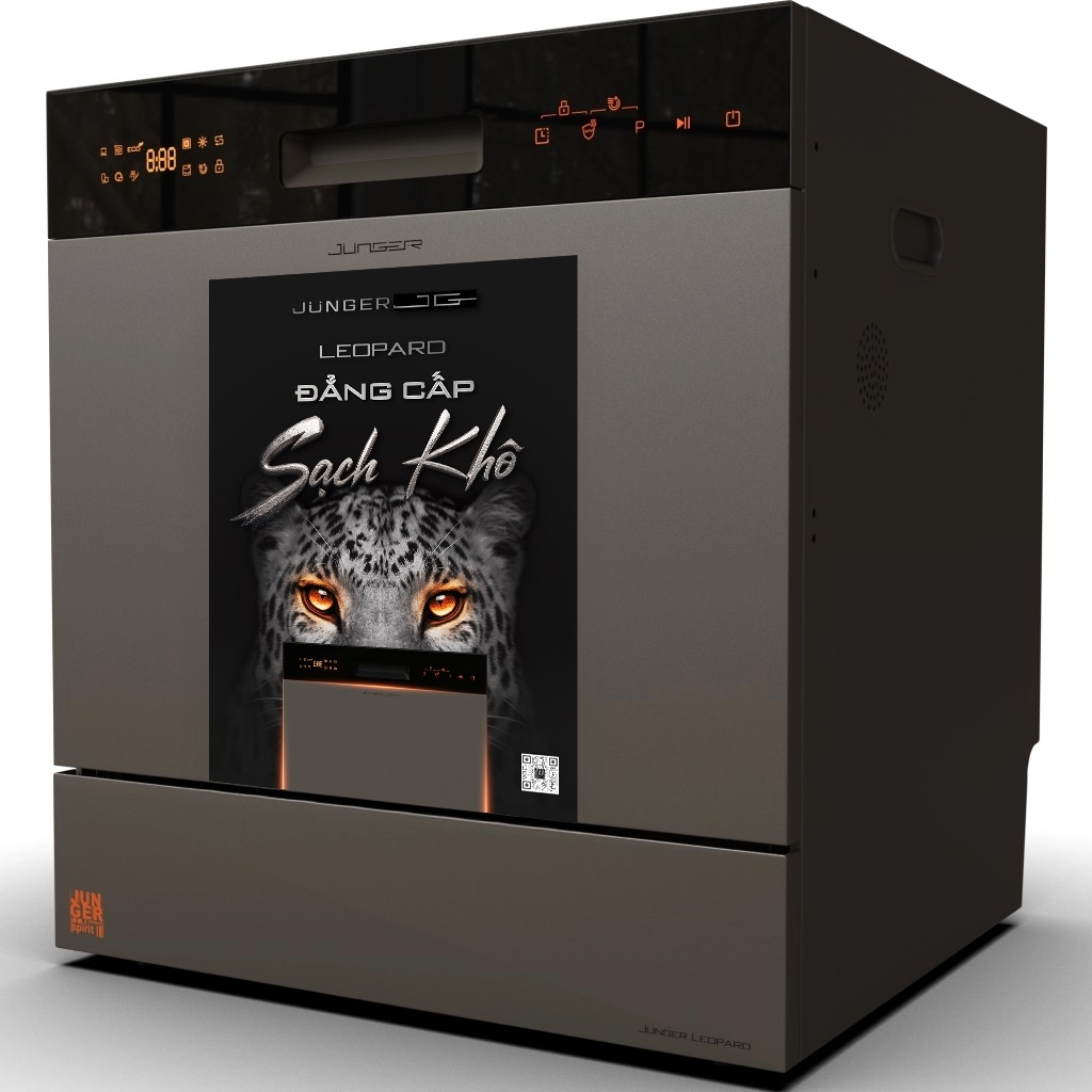 Máy rửa bát độc lập Junger Leopard DWJ-136-VG