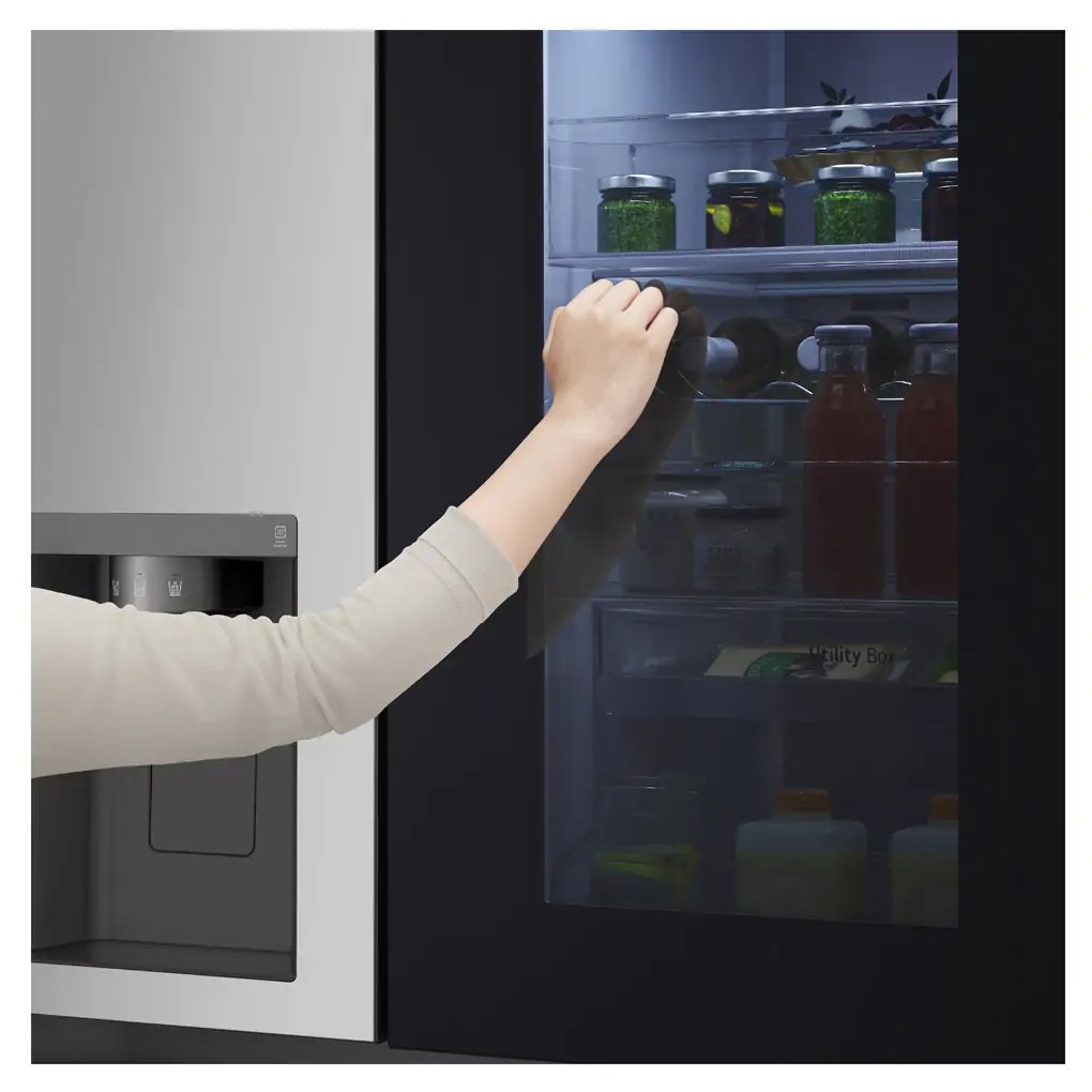 Tủ lạnh LG inverter 635 lít side by side instaview door-in-door GR-G257SV