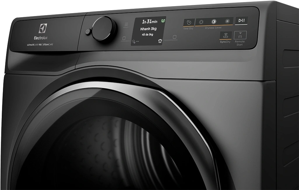 Máy sấy bơm nhiệt Electrolux UltimateCare 9 kg EDH902R9SC