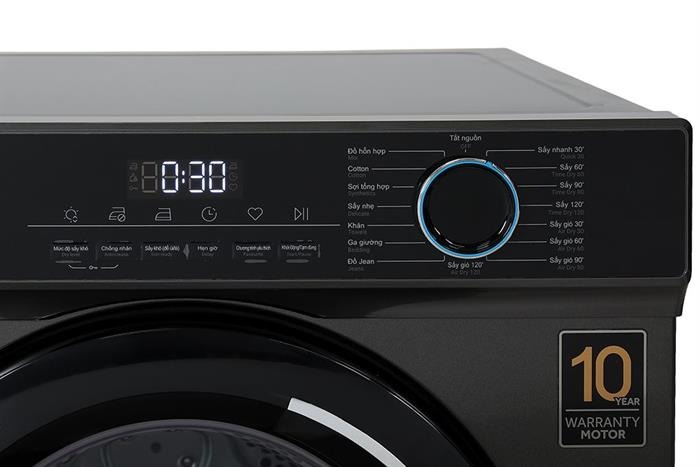 Máy sấy thông hơi Aqua 9 kg AQH-V901K PS