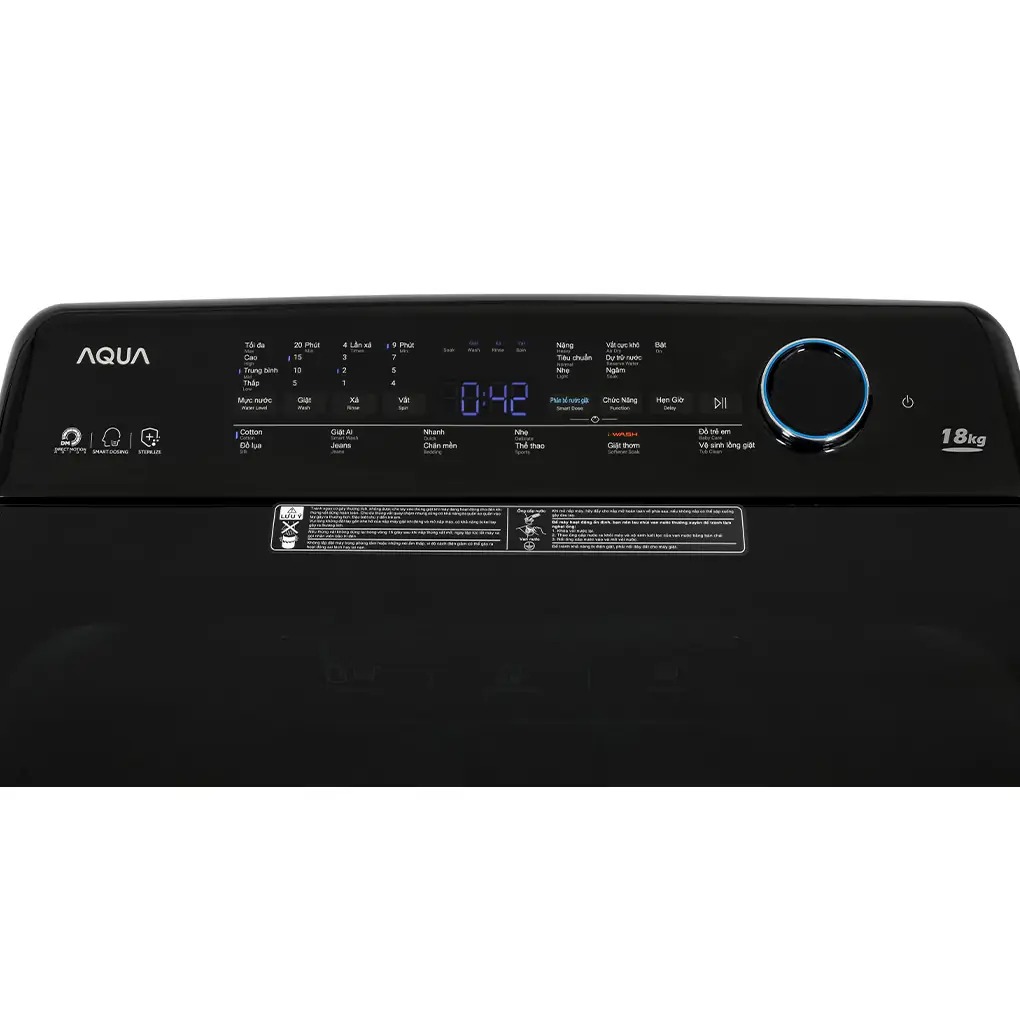 Máy giặt Aqua inverter lồng đứng 14 kg AQW-DR140UHT PS