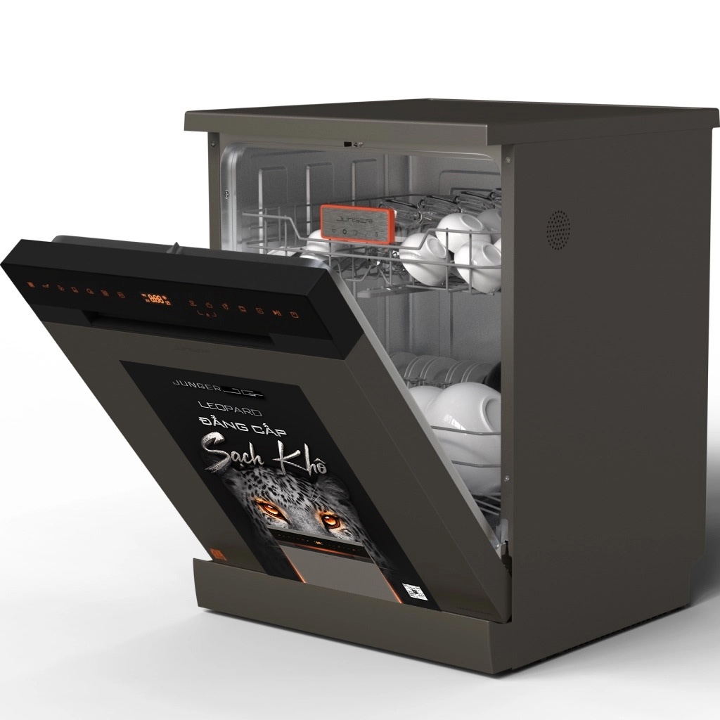 Máy rửa bát Junger 15 bộ LEOPARD DWJ-163-MS