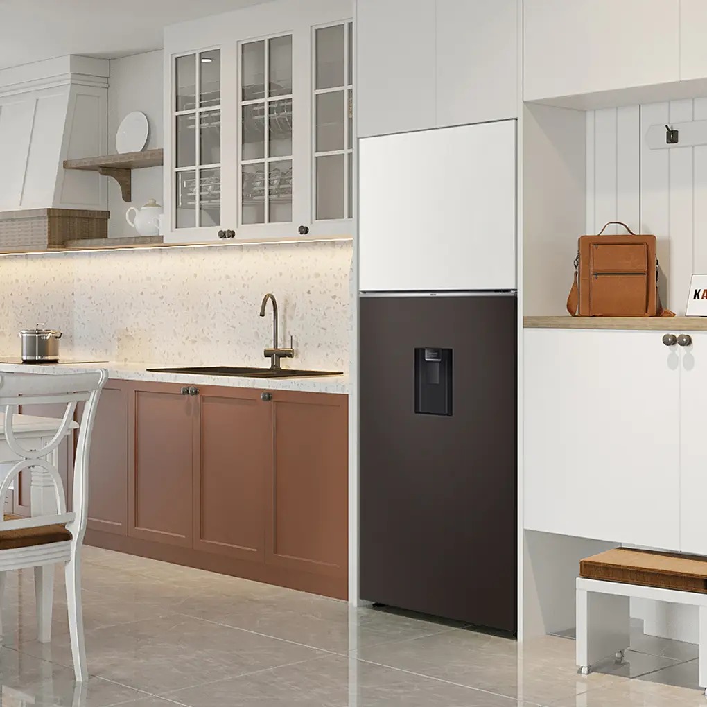 Tủ lạnh Samsung Bespoke inverter 406 lít RT42CB6784C3SV