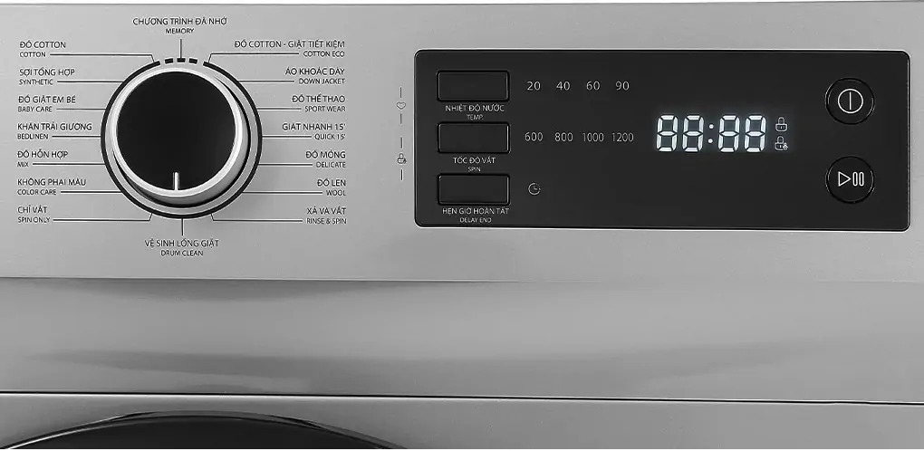 Máy giặt Toshiba Inverter lồng ngang 9.5 Kg TW-BK105S3V(SK)