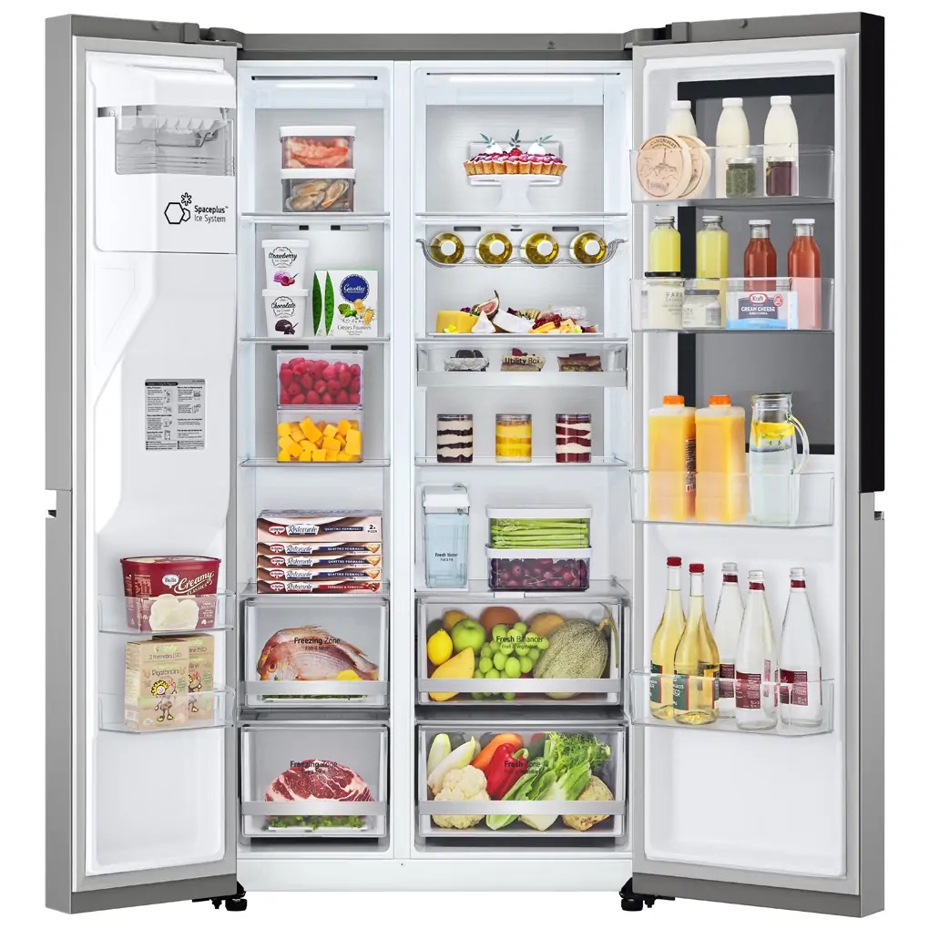 Tủ lạnh LG inverter 635 lít side by side instaview door-in-door GR-G257SV